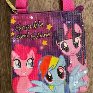 My Little Pony sequined cross body bag